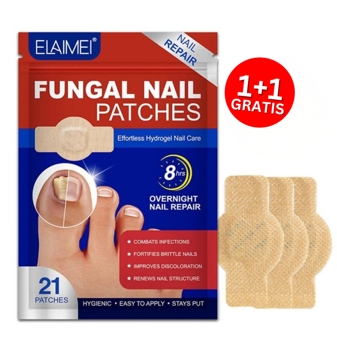 FungalPatches, regenerační náplasti pro péči o poškozené nehty (21 ks.) (1+1 ZDARMA ) - Image 1