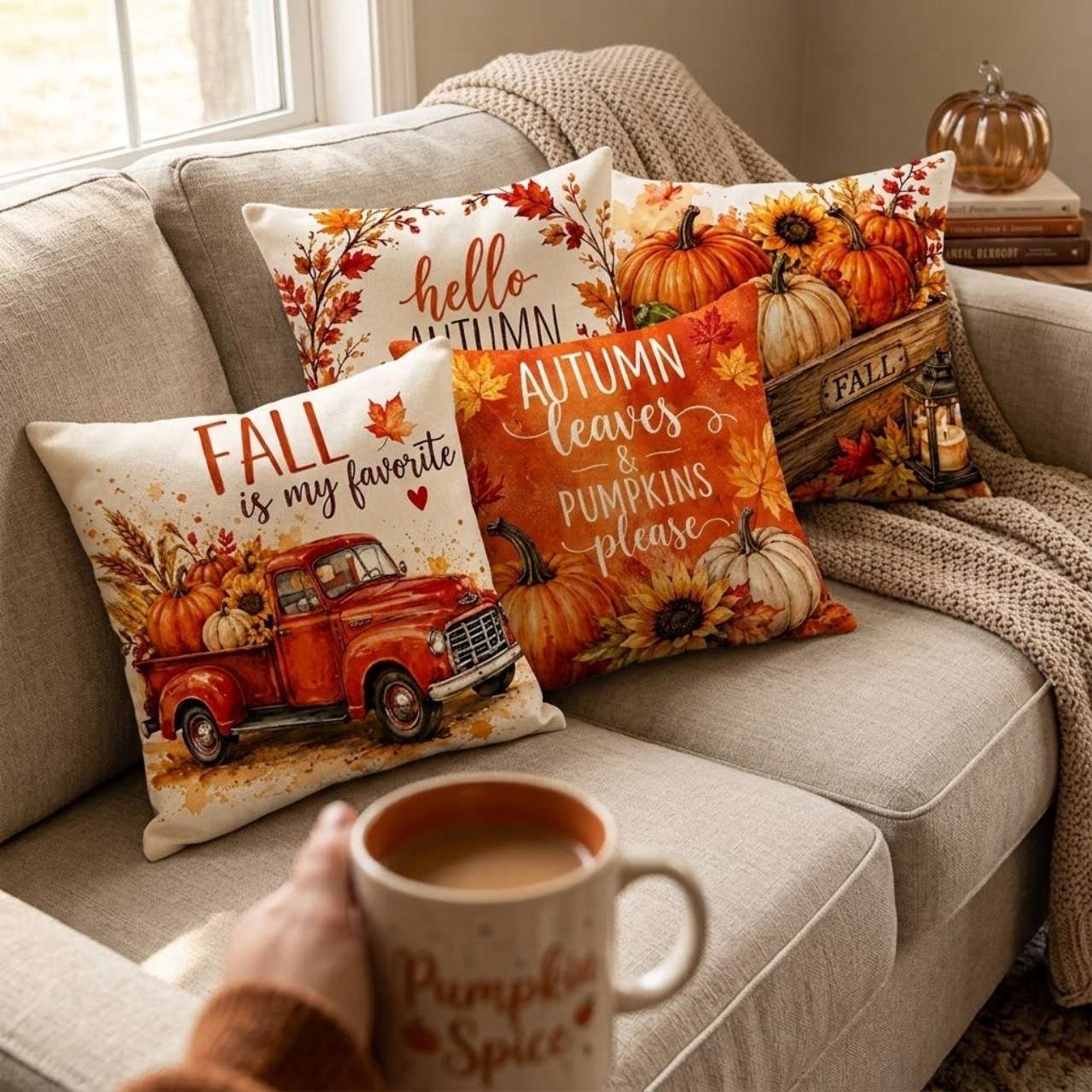 Podzimní povlak na polštář, AutumnPillows - Image 2