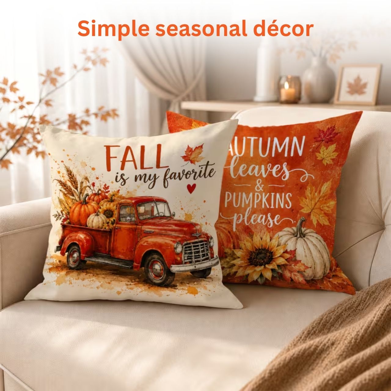 Podzimní povlak na polštář, AutumnPillows - Image 4