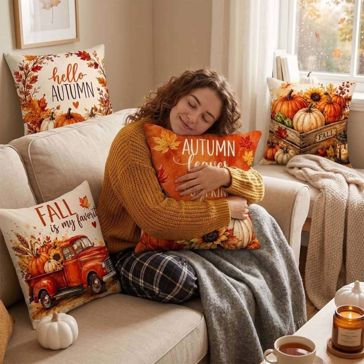 Podzimní povlak na polštář, AutumnPillows - Image 10