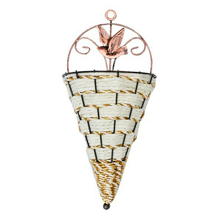 BasketVase, nástěnný květinový koš - Image 1