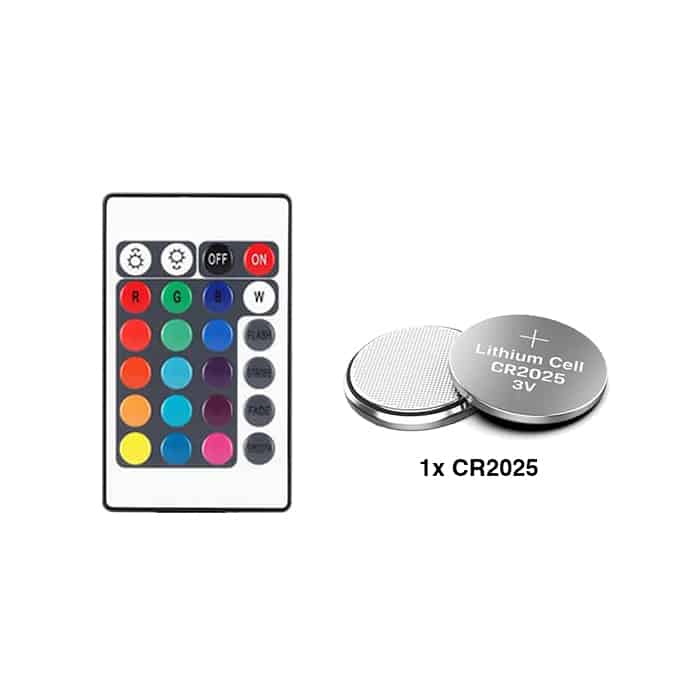 Sada baterií pro LED světla GlowWaterLights (13 ks) - Image 1