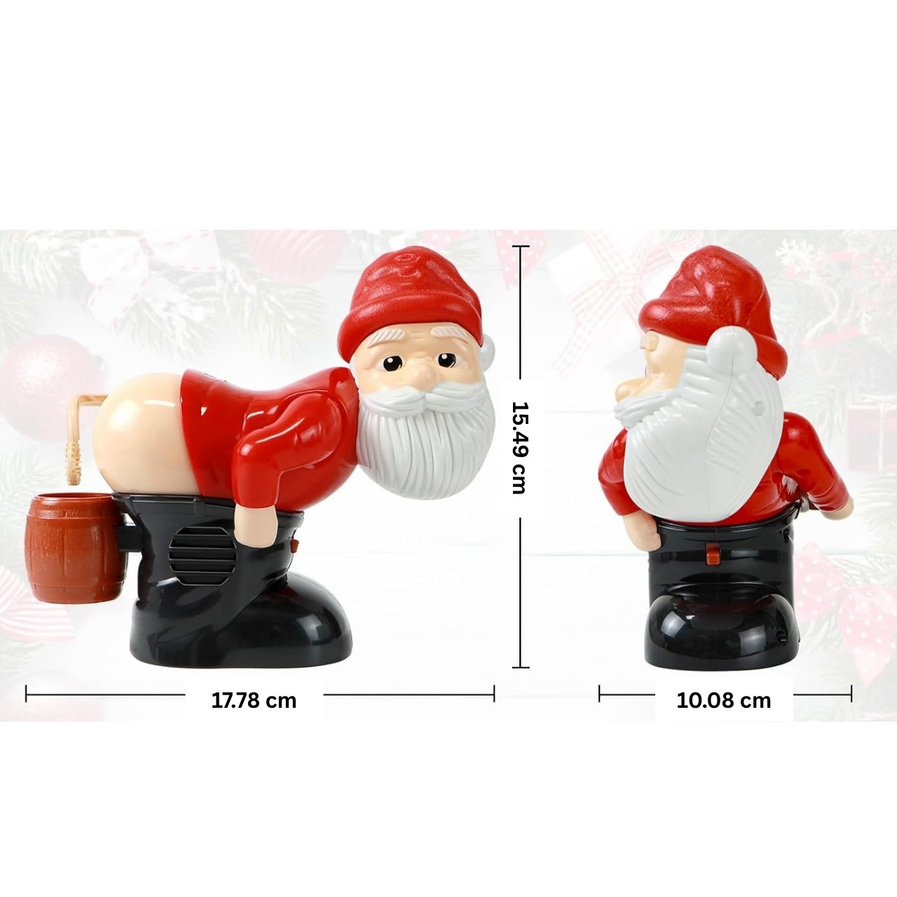 BlowSanta, hračka na bubliny s motivem Santa Clause - Image 1