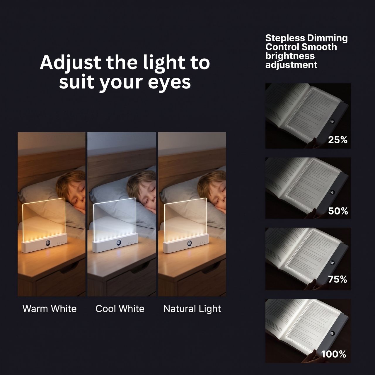 Přenosná LED lampička na čtení, BookLed - Image 7