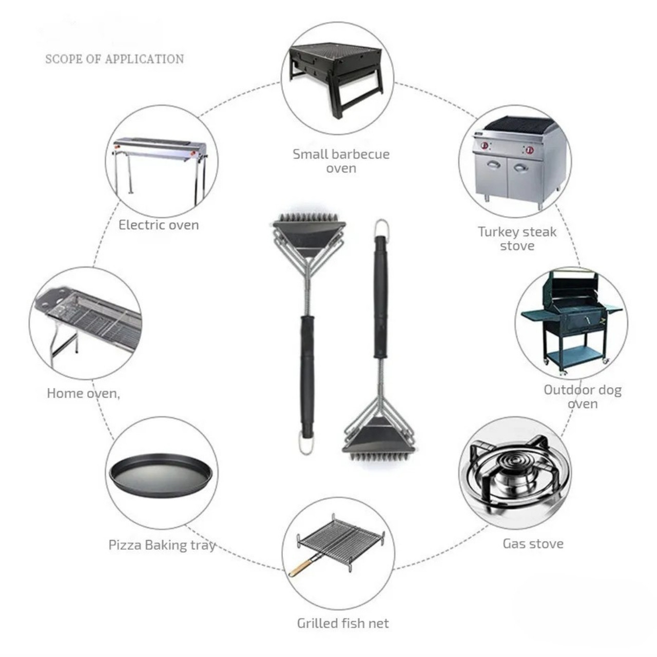 BrushGrill, kartáč na čištění grilu - Image 4