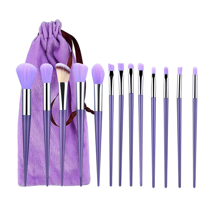 BrushSet, 13dílná sada štětců na make-up s pouzdrem na nošení