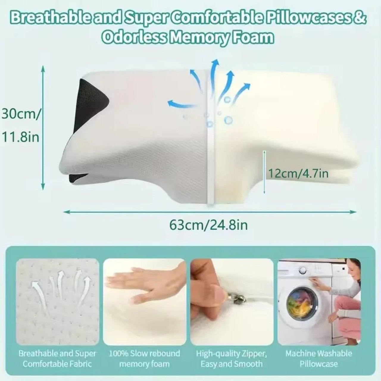 ButterflyPillow, ergonomický polštář z paměťové pěny - Image 1