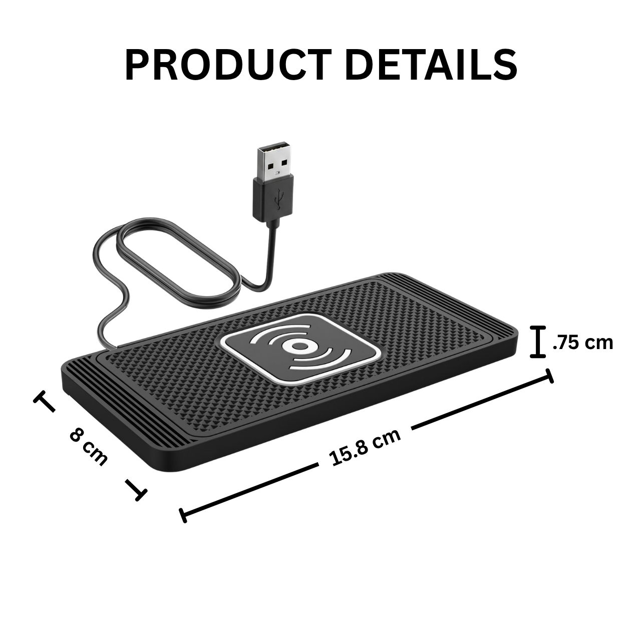 Podložka pro bezdrátové nabíjení telefonů, CarPad - Image 2