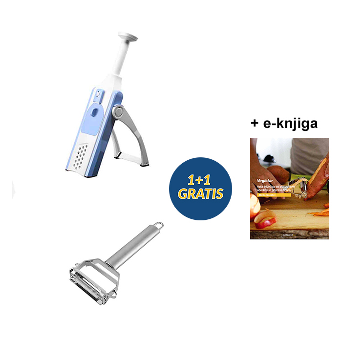 ChopBundle – sekáček na zeleninu + kráječ, škrabka a e-kniha - Image 1