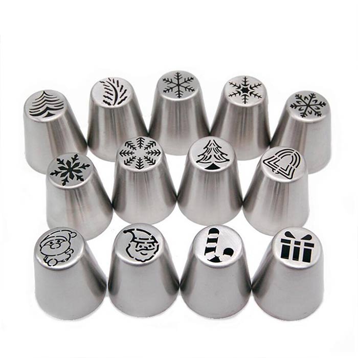 ChristmasNozzles, slavnostní zdobení dortů a jiných zákusků - Image 4