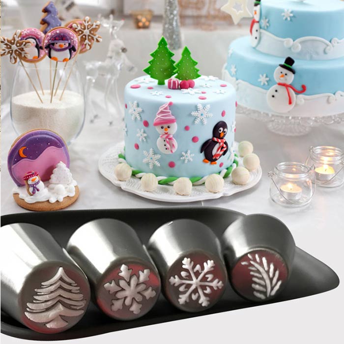 ChristmasNozzles, slavnostní zdobení dortů a jiných zákusků - Image 7