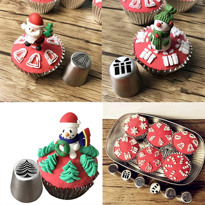 ChristmasNozzles, slavnostní zdobení dortů a jiných zákusků - Image 8
