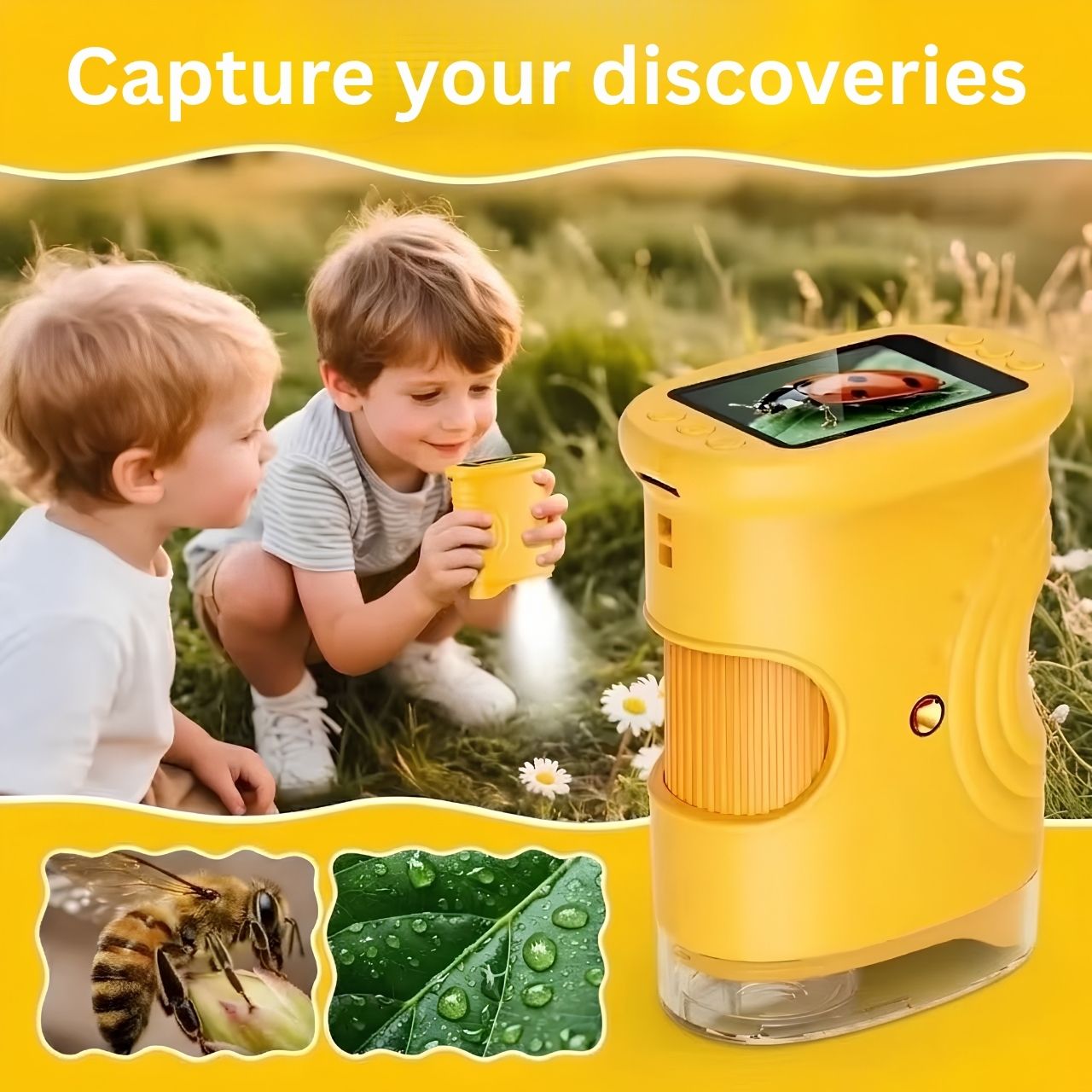 Přenosný digitální mikroskop pro děti DigScope - Image 8