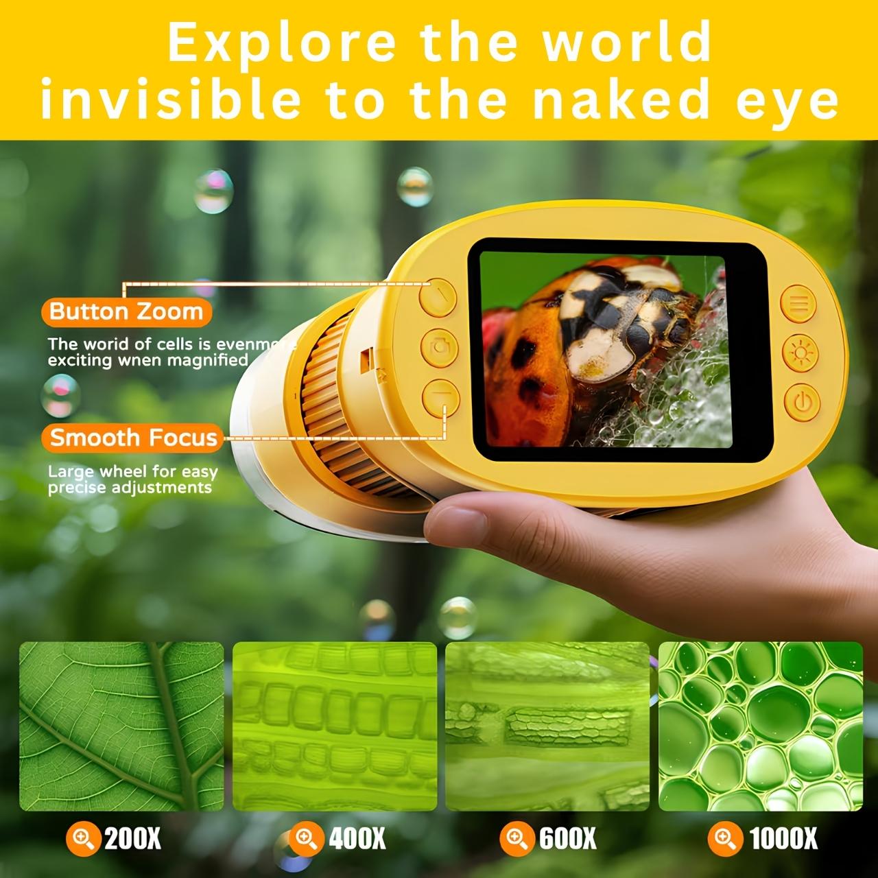 Přenosný digitální mikroskop pro děti DigScope - Image 9