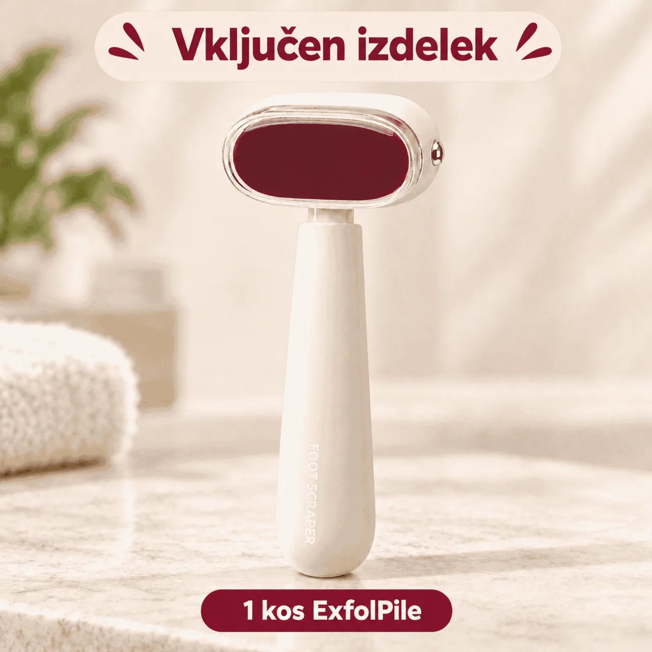 Oboustranný pilník na chodidla, ExfolPile - Image 2