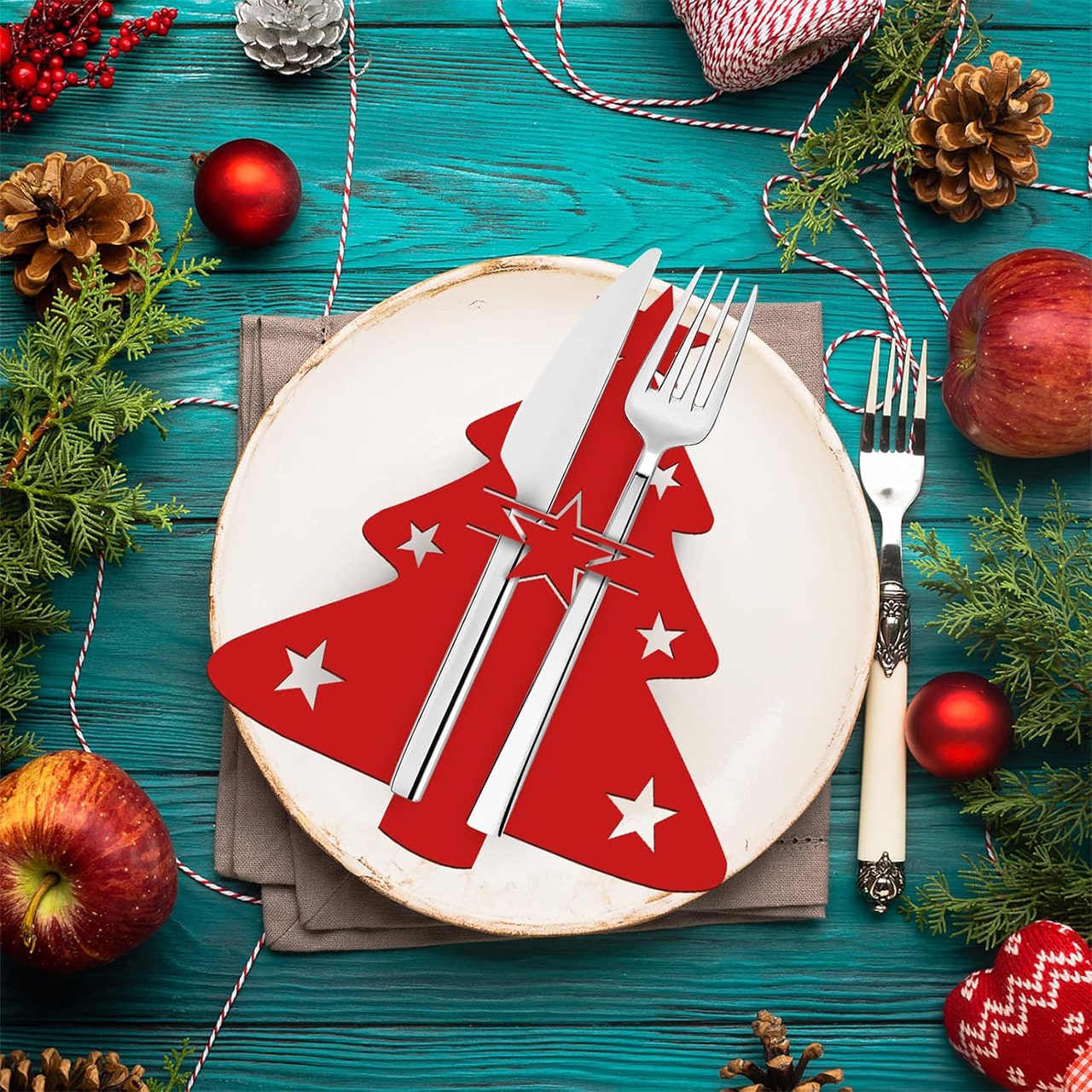 Festives, 12-dílná vánoční sada příborů - Image 5