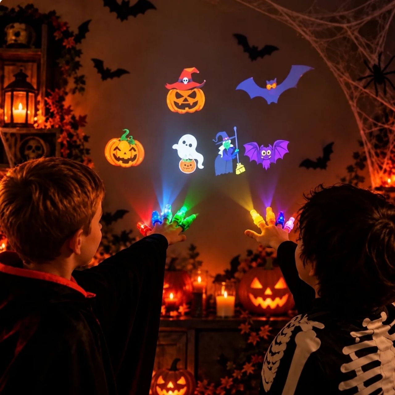 LED projektory na prsty – Halloween, FingerLights - Image 6