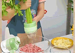 FoodProcessor, 5-dílná kuchyňská souprava na sekání, krájení, loupání a čištění - Image 9