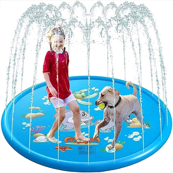 FunPool, nafukovací bazén s fontánou, který je vhodný pro děti i domácí zvířata. - Image 9