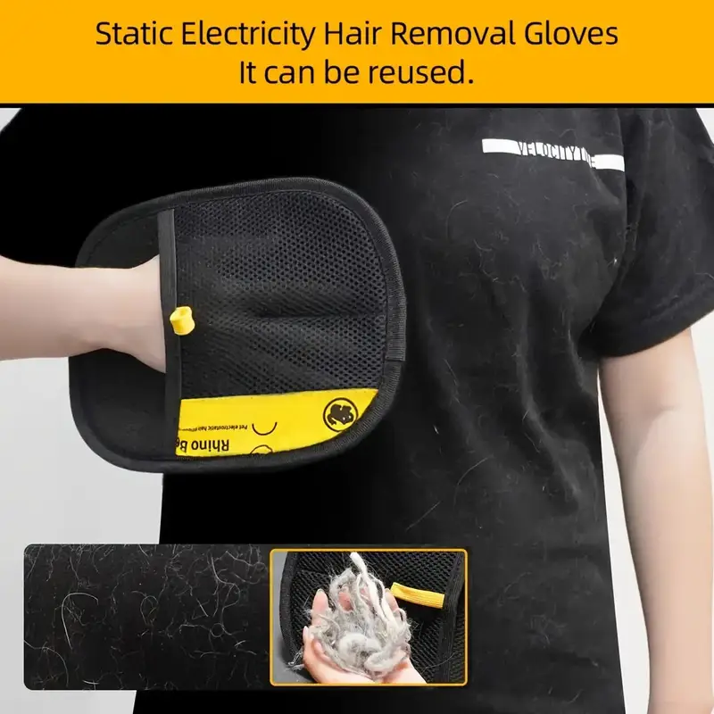 GroomyGlove, oboustranná rukavice na úpravu srsti domácích zvířat - Image 10