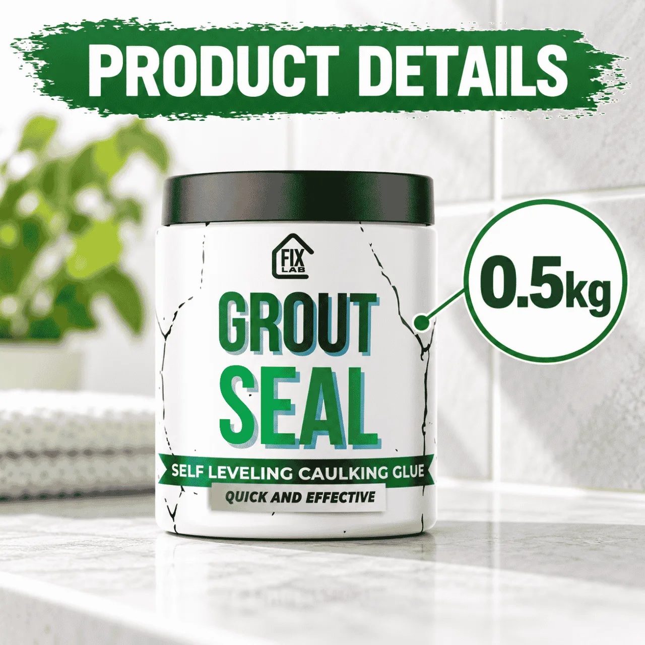 Tmel na praskliny a spáry, GroutSeal - Image 3