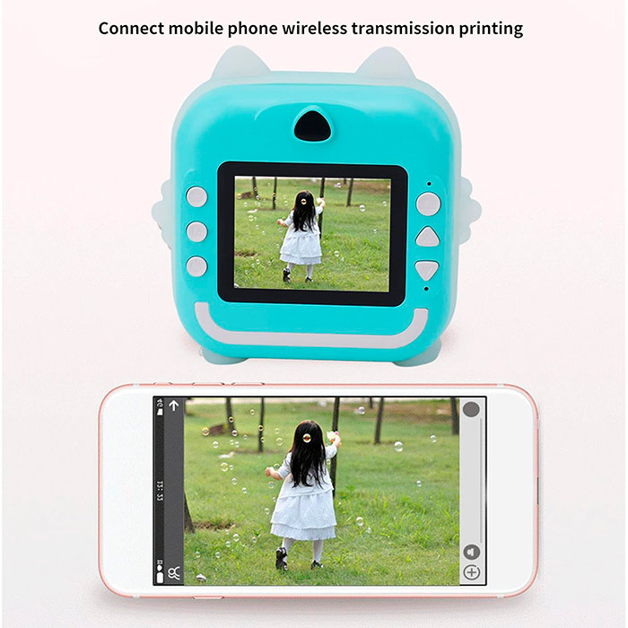 InstantPrint, dětská kamera pro okamžité tisknutí fotografií - Image 5