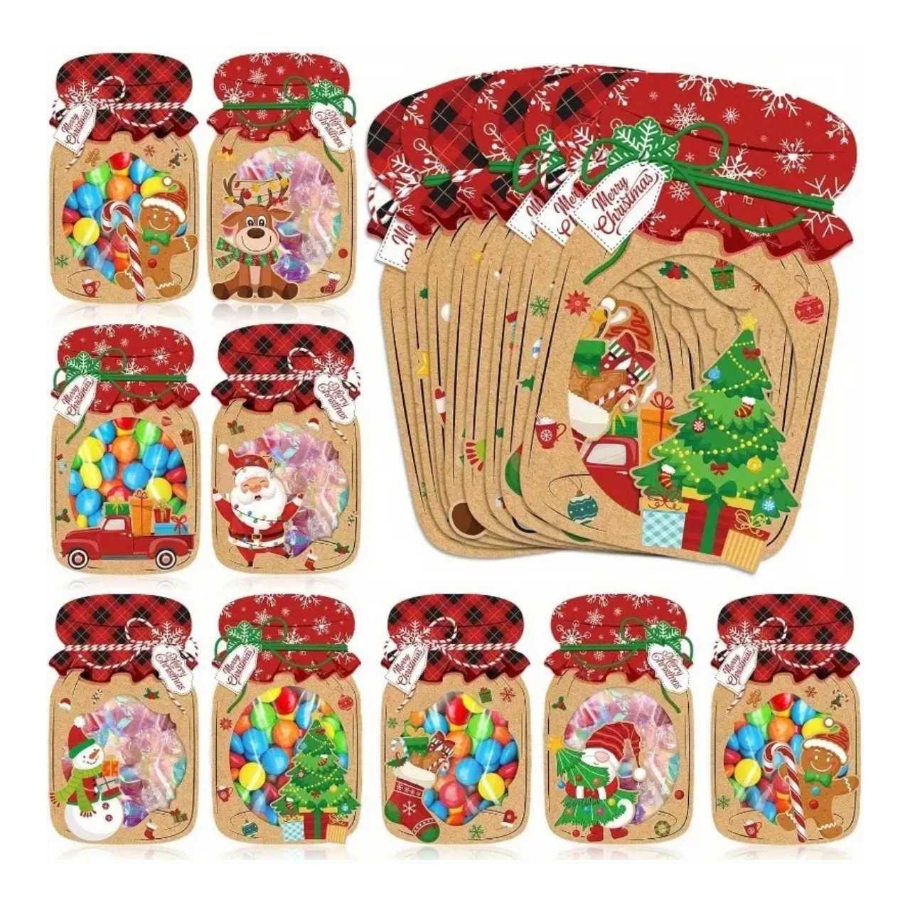 JarGifts, Vánoční sada dárkových karet (48 ks) - Image 1
