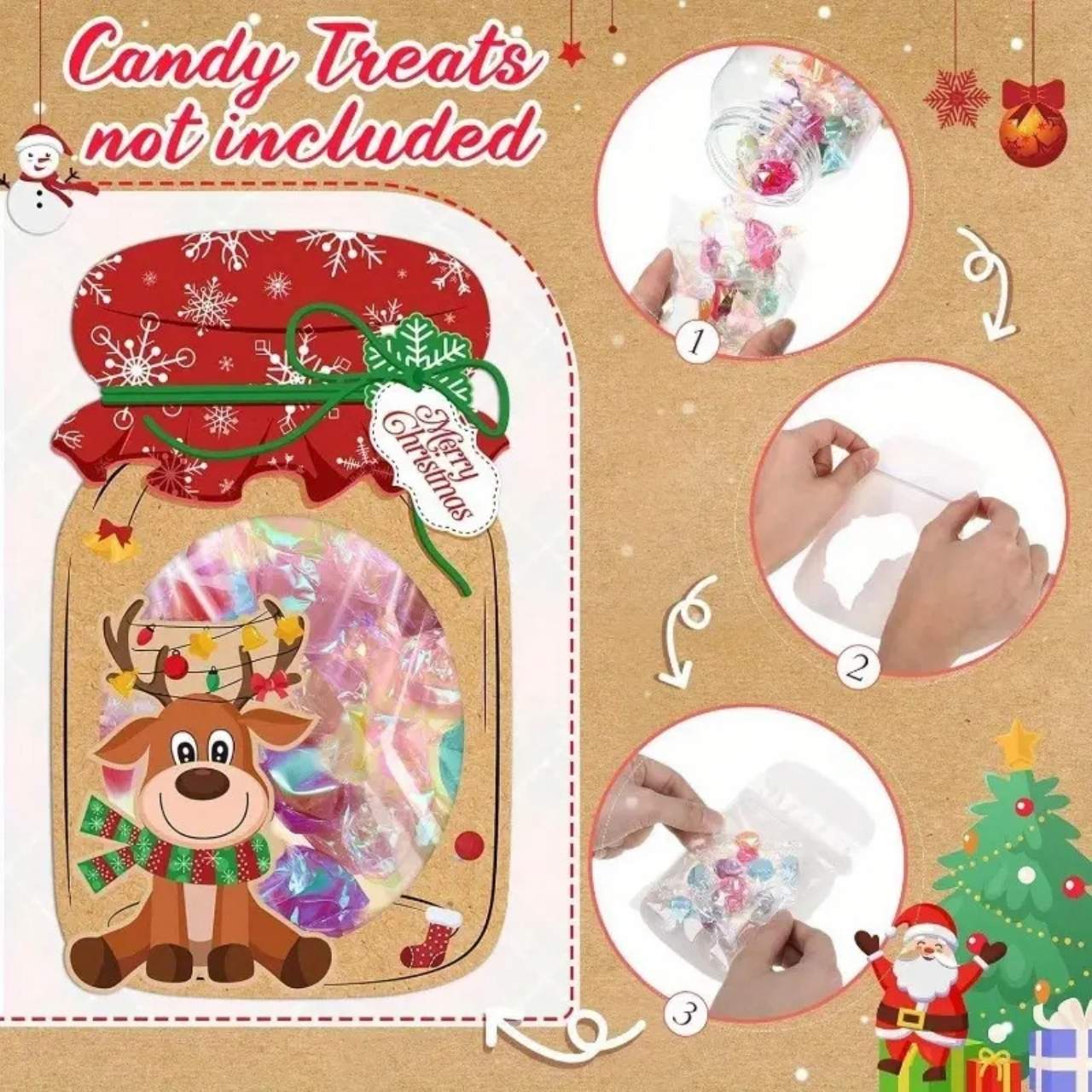 JarGifts, Vánoční sada dárkových karet (48 ks) - Image 7