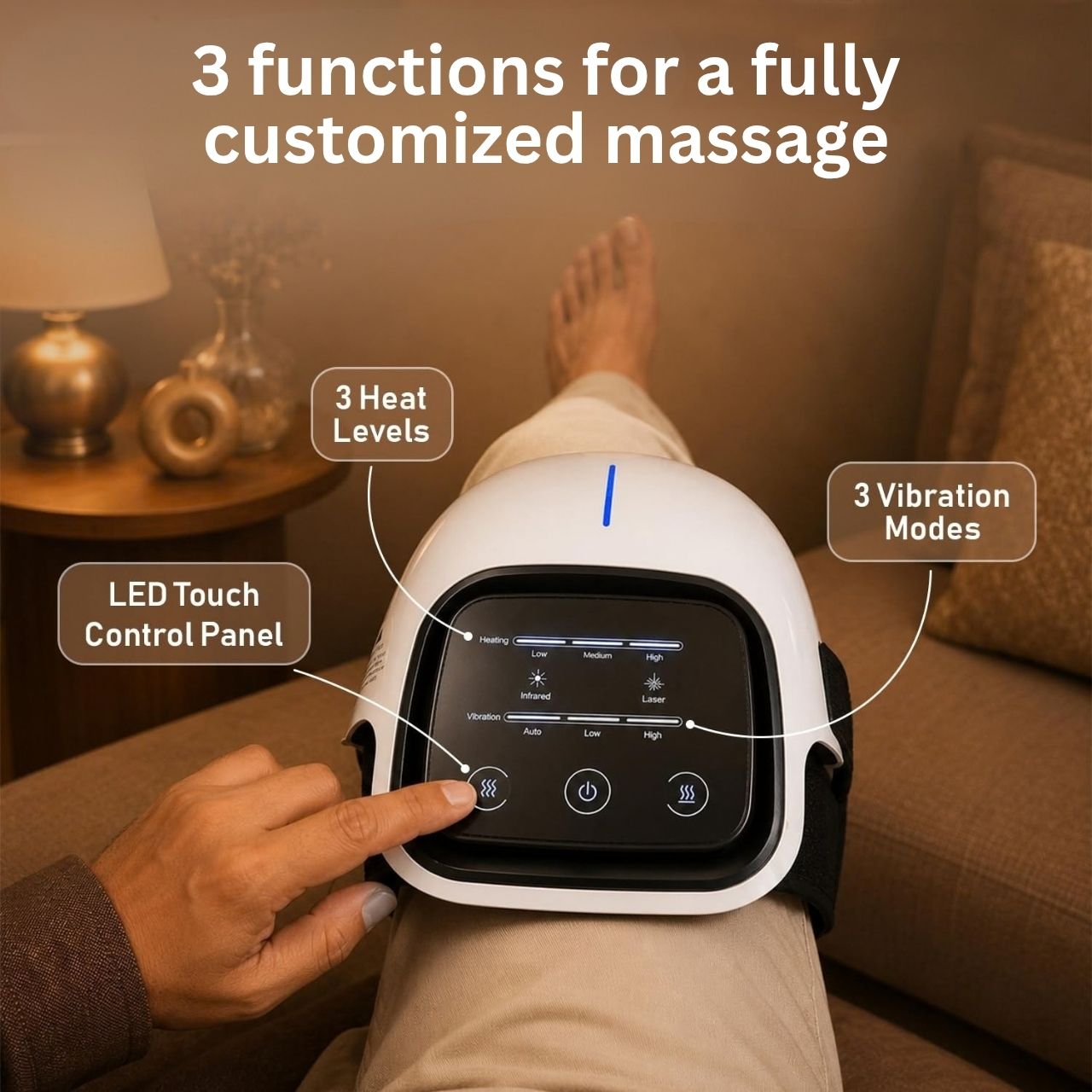 Masážní přístroj na koleno, KneeMassager - Image 3