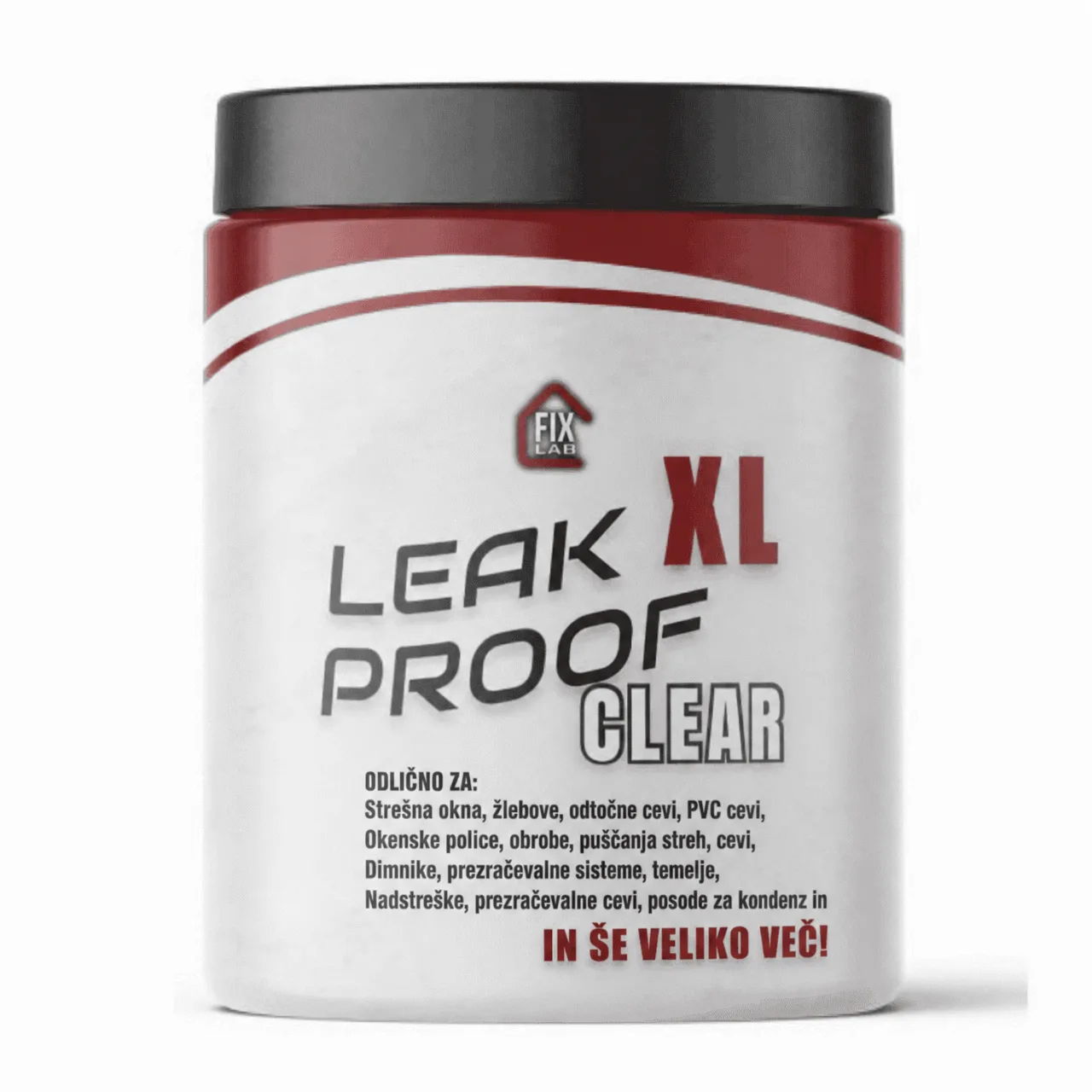Transparentní nátěr pro utěsnění prasklin, LeakProof - Image 2