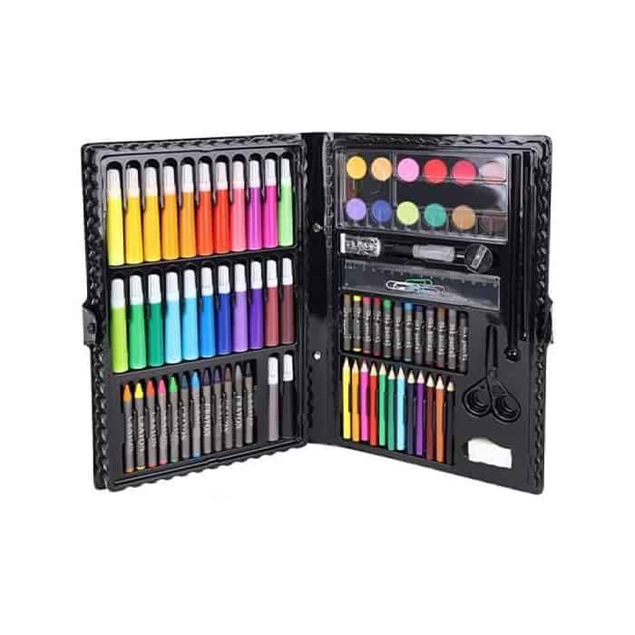 PaintingKit, 86dílná sada barev a dalších doplňků vhodná pro dospělé a děti - Image 1