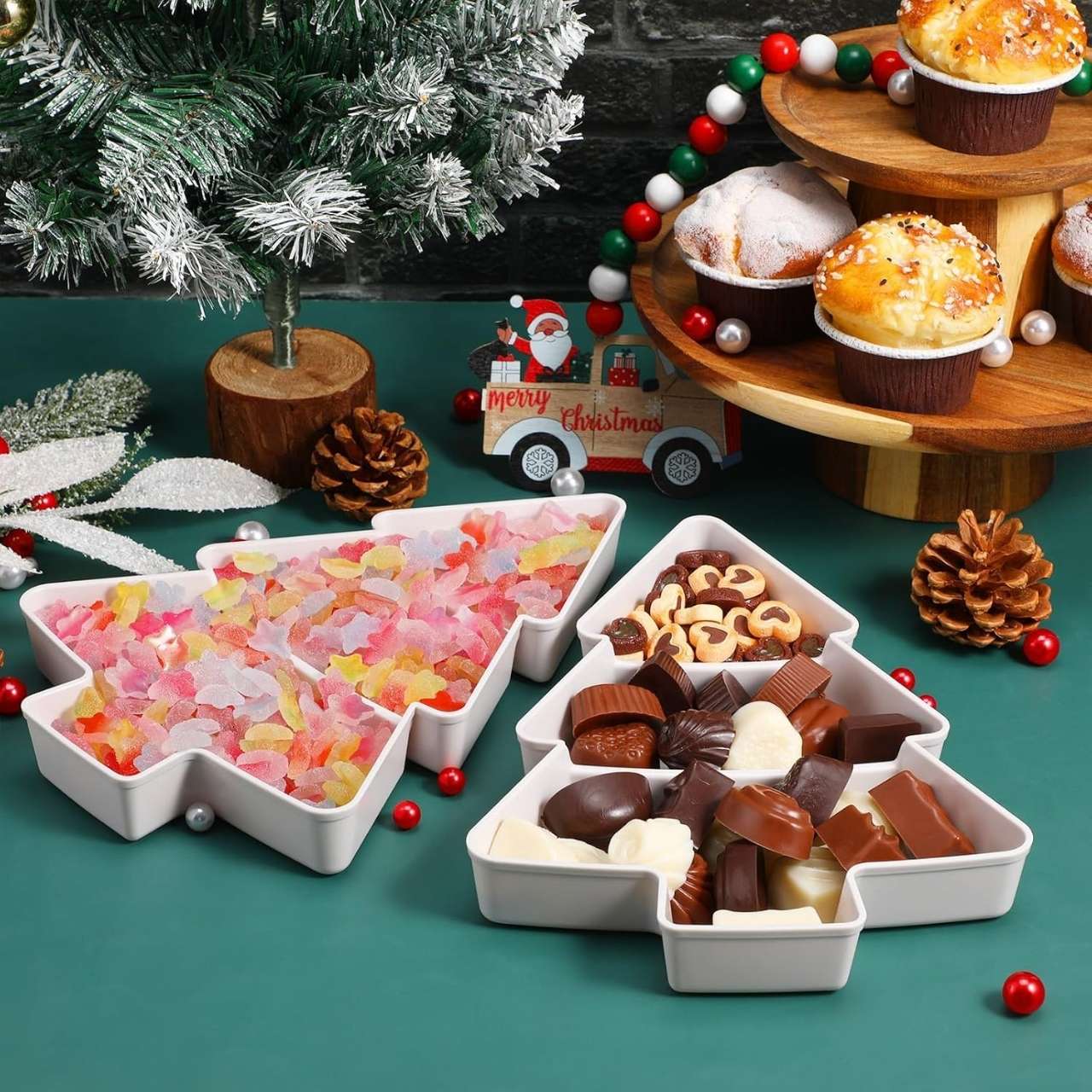 ServingTray, vánoční servírovací tác ve tvaru jedle - Image 10