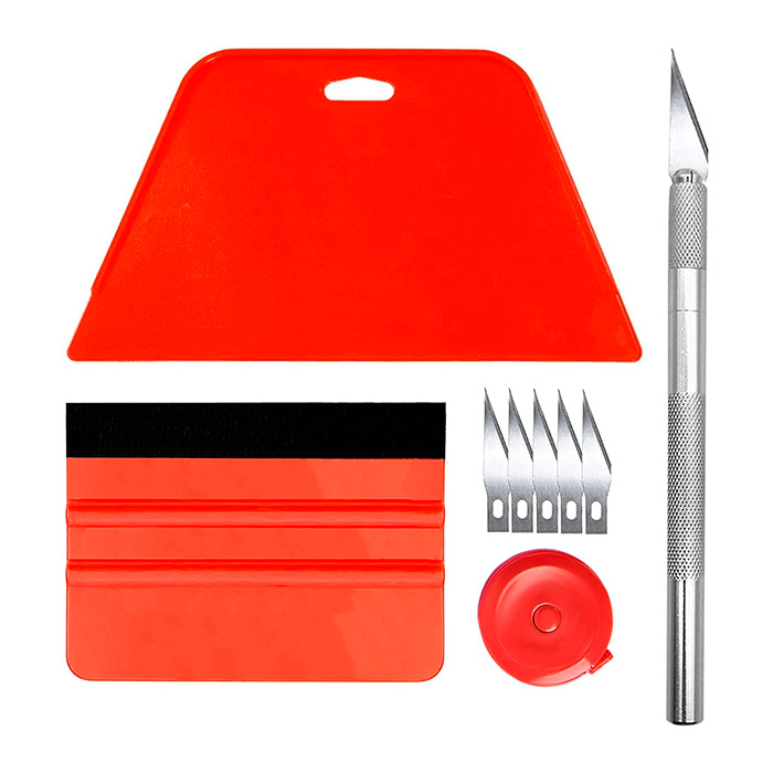 Set, kompletní s příslušenstvím pro instalaci nástěnných samolepek - Image 1