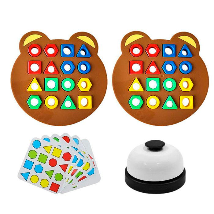 ShapeMatchingGame, dětská stolní hra, ve které se děti učí poznávat tvary a barvy - Image 1