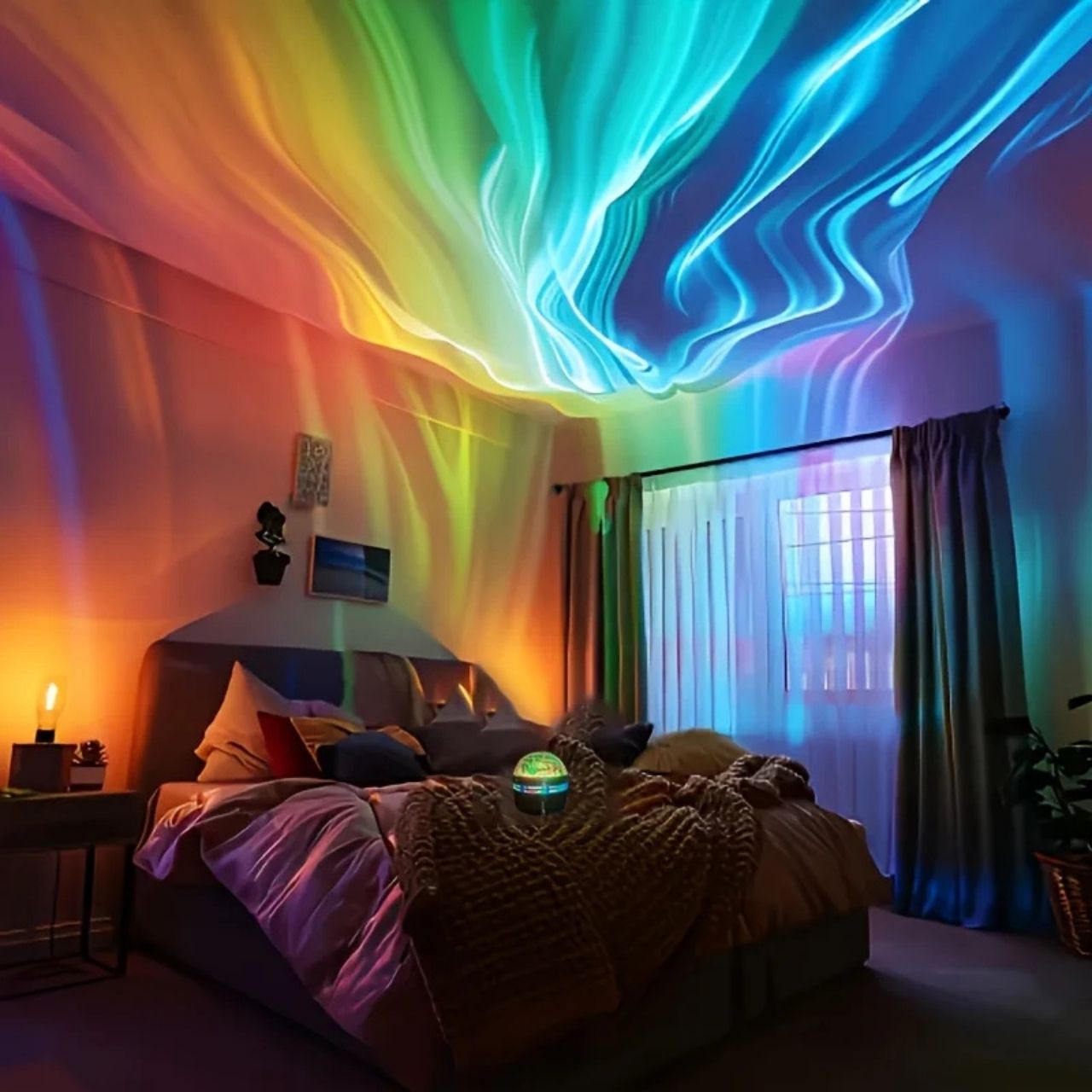 SkyStarry, LED noční lampa s hvězdnou oblohou - Image 2