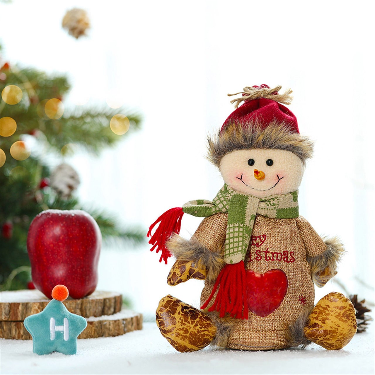 SnowMan, jedinečná dárková taška ve tvaru sněhuláka - Image 4