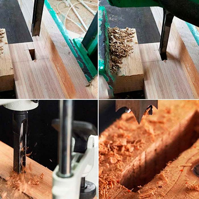 SquareDrill, sady vrtáků do dřeva (4 kusy) - Image 3
