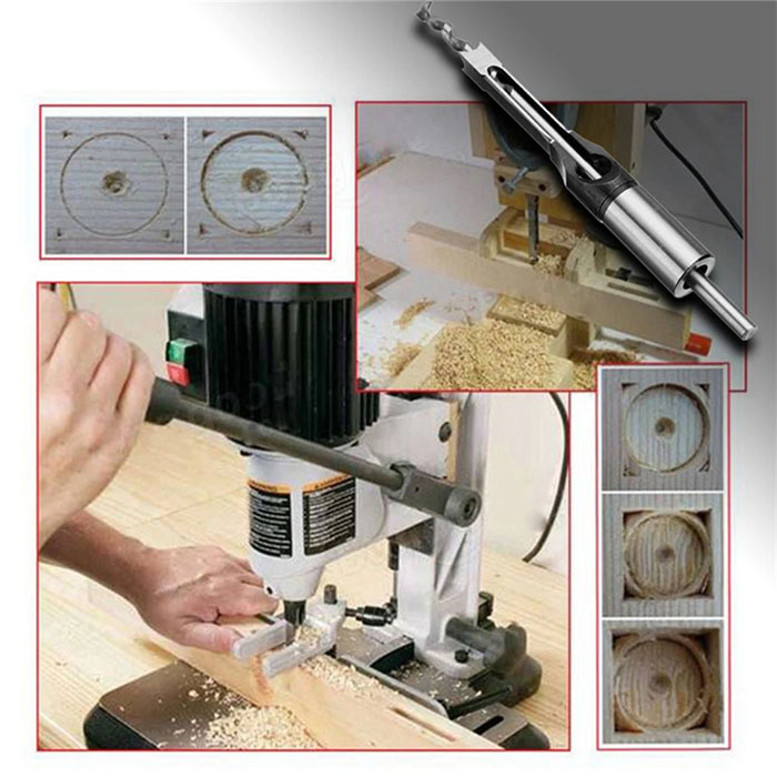 SquareDrill, sady vrtáků do dřeva (4 kusy) - Image 6