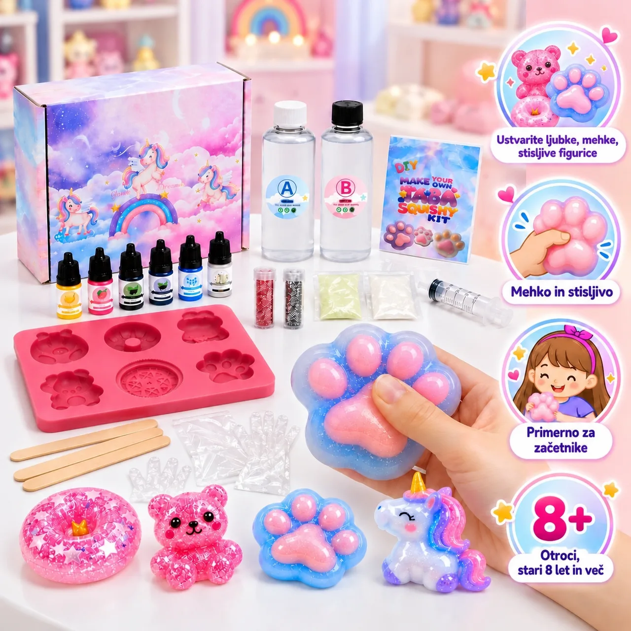 Sada na výrobu DIY figurek, SquishyMaker - Image 4