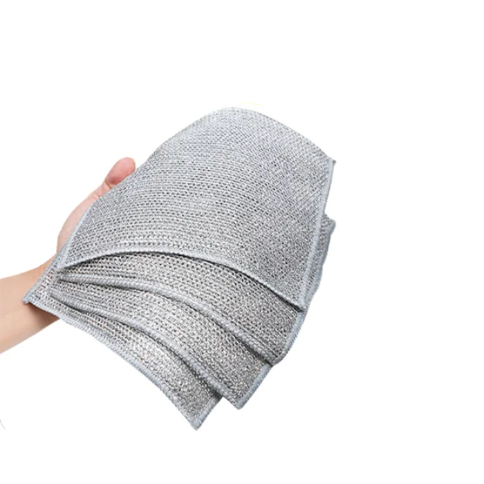 SteelCloths, pevné hadříky na čištění tvrdých skvrn (4 ks) - Image 1