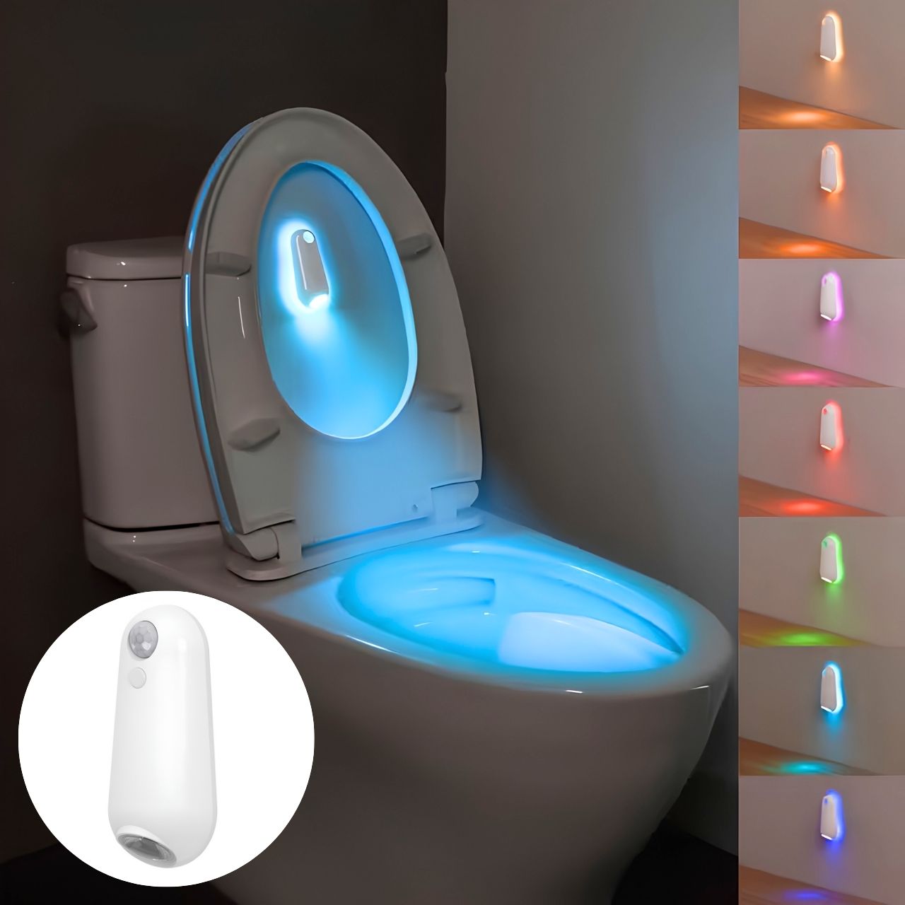 LED světlo s pohybovým senzorem pro toaletu a domov, Toily - Image 1