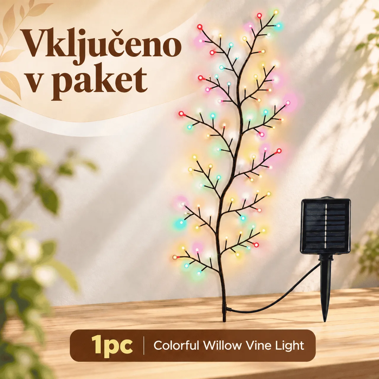 Solární LED světelná větvička, VineLight - Image 2