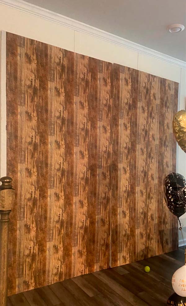 VintageWall, samolepící nálepka s přírodním vzhledem dřeva (300 x 45 cm) - Image 10