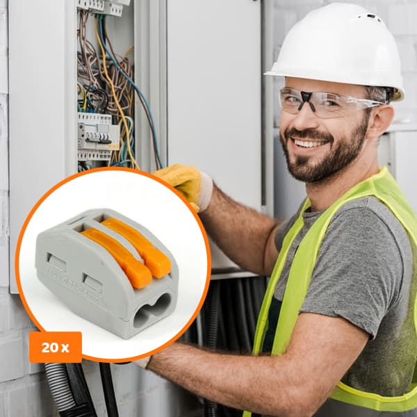 WireConnector, dvoupinový kabelový konektor (20 ks.) - Image 3