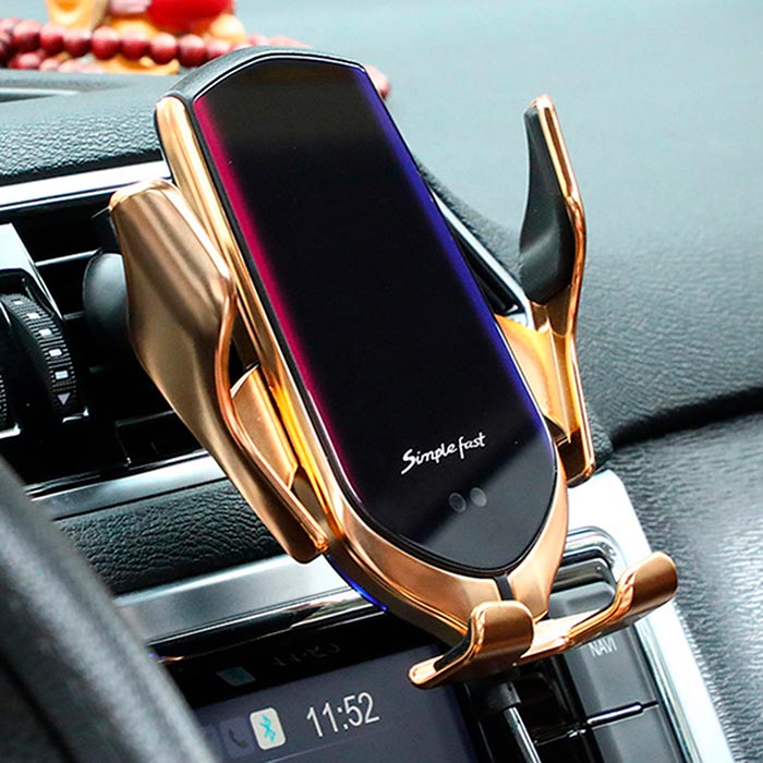 CarCharge Deluxe, držák na mobil do auta s bezdrátovým nabíjením