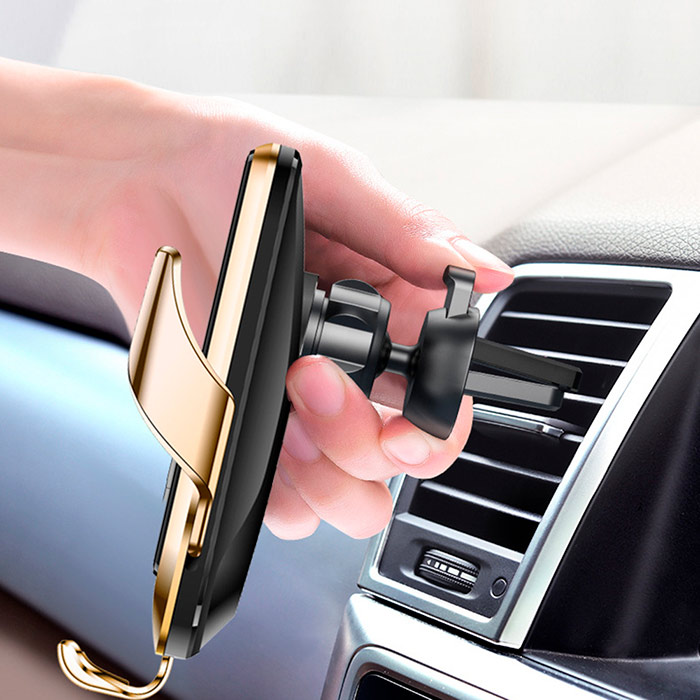 CarCharge Deluxe, držák na mobil do auta s bezdrátovým nabíjením