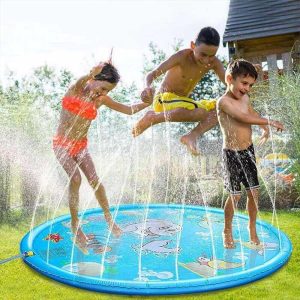 FunPool, nafukovací bazén s fontánou, který je vhodný pro děti i domácí zvířata.