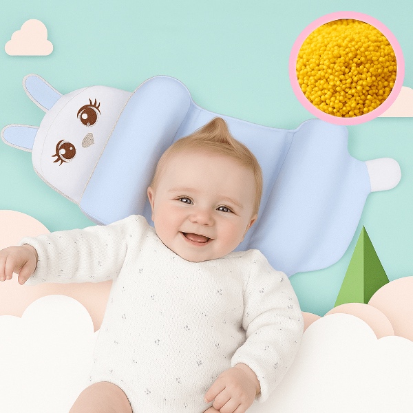 BBYPILOW-ROZ, Ortopedický polštářek pro miminka KIDDIE