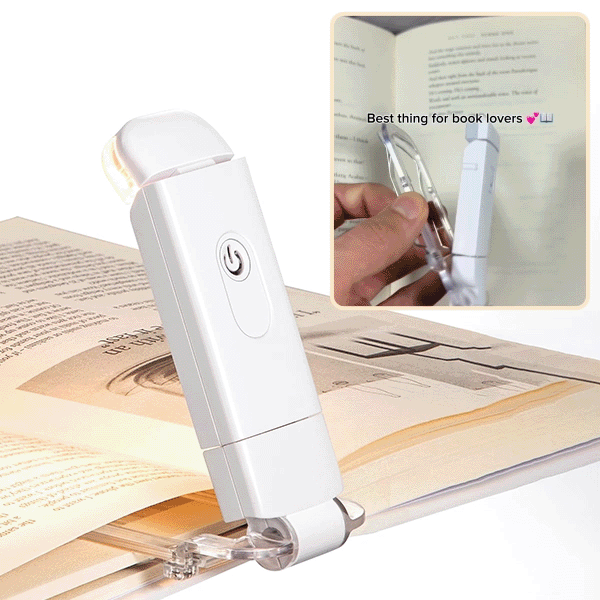 NIGHTREADER, Čtecí lampa pro knihomoly
