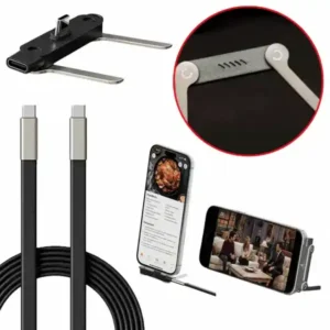 2v1 nabíjecí kabel s držákem na telefon, Bracky